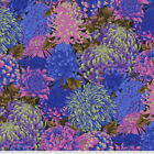 <!--F#f_0-->Kaffe Fassett Quilting Cotton 1/2 Meters Hokusai's Mums Cool<!--F/-->