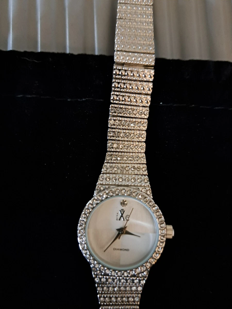 Ixe quartz diamond watch sales