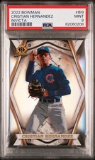 2022 bowman Invicta atomic refractor Christian Hernandez /150 psa 9
