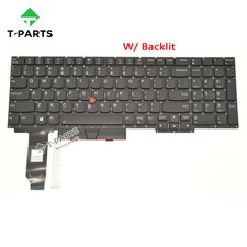 New for Lenovo Thinkpad E15 Gen 3 E15 Gen 4 US Keyboard W/ Backlit Small Enter