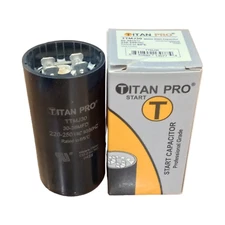Titan Pro TTMJ30 Motor Start Capacitor 30-36 MFD UF / 220-250 VAC