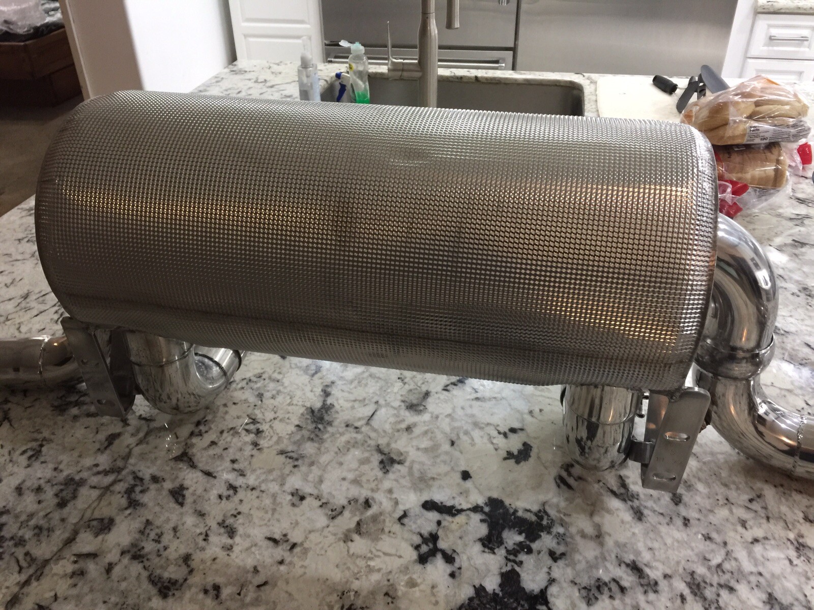 Ferrari 360 Novitec/Fuchs Sports Exhaust Muffler Stainless
