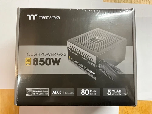 thermaltake toughpower GX3 850w Brand New, sealed power supply