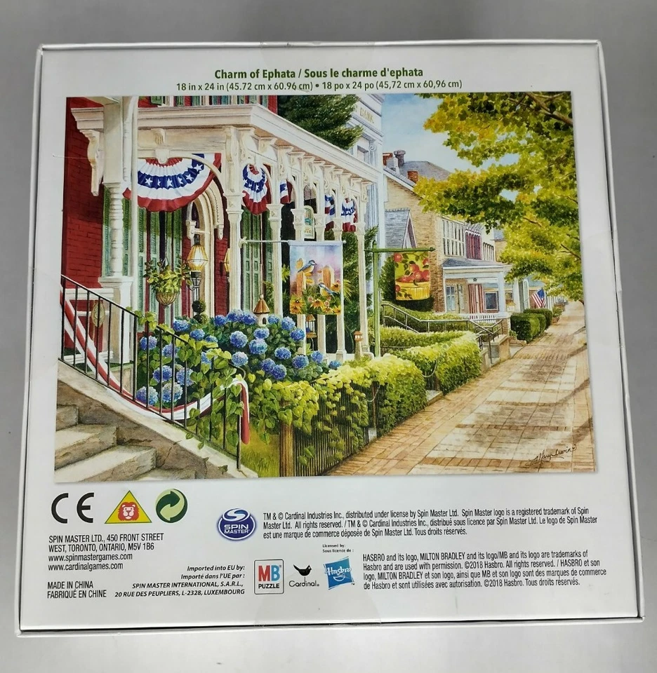 MB Puzzles Mary Irwin Charm Of Ephata Jigsaw Puzzle 500pcs 18"×24" 2018 - Image 2 of 4