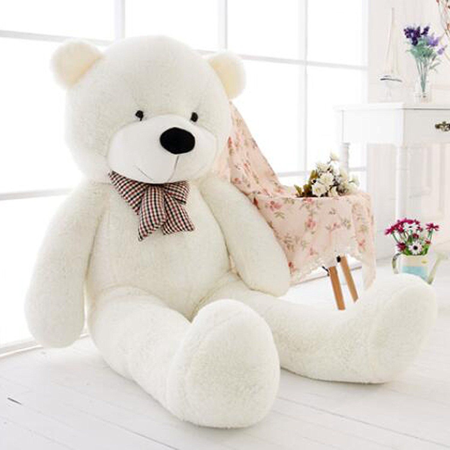 70cm Giant White Teddy Bear Soft Plush 