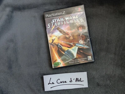 Star Wars Starfighter sans notice sur Playstation 2 PS2 FR TBE - Photo 1/2