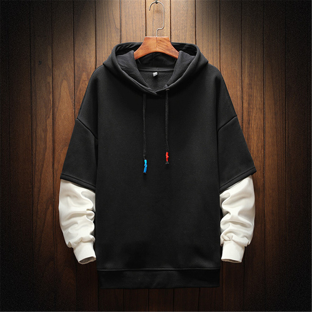 Autumn Men Casual Hooded Coat Hip Hop Sweatshirt Baggy Hoodie Fashion  Sweater | eBay