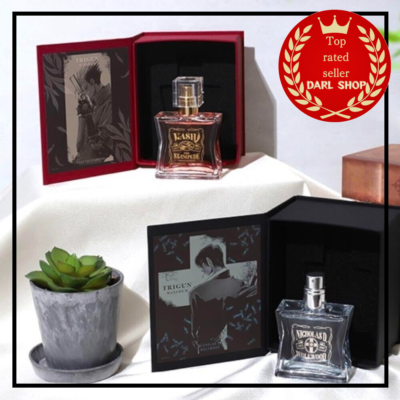 TRIGUN MAXIMUM 香水セット 2本 MOVIC Trigun Maximum Fragrance Perfume Stampede & Wolfwood Set of