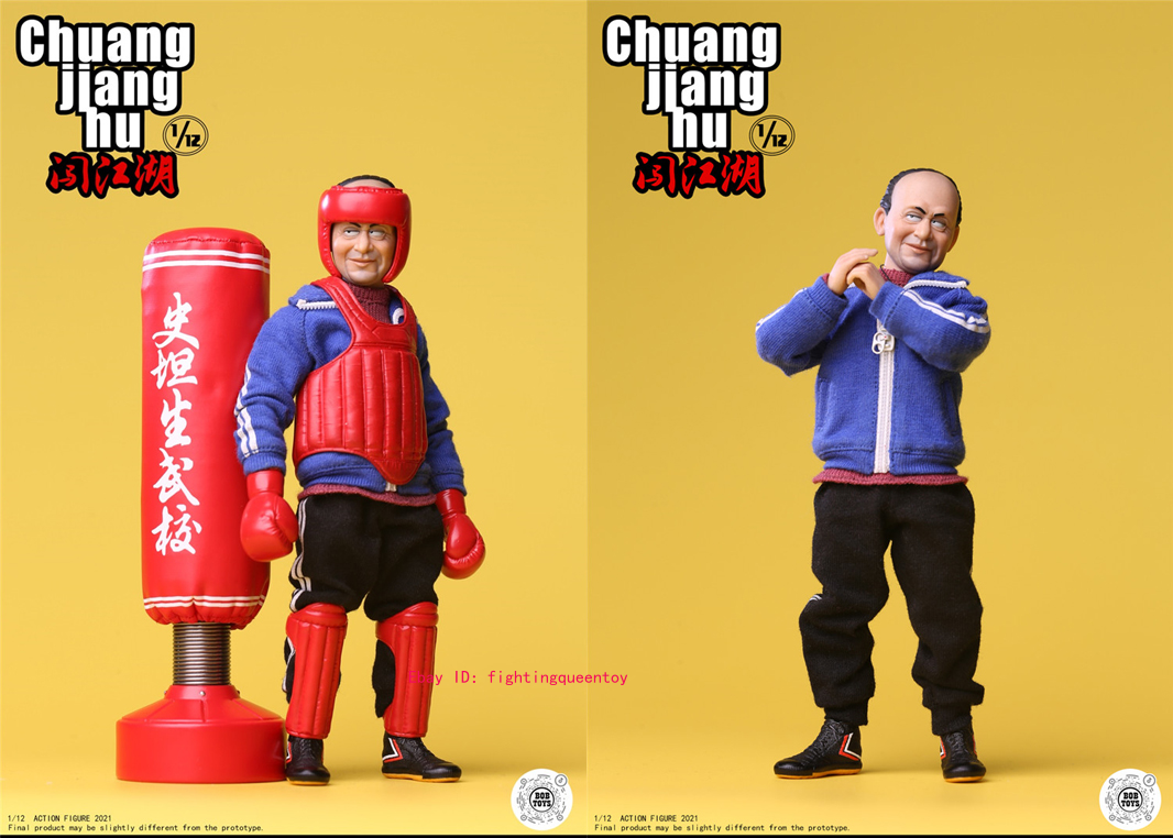 BOBTOYS CJH-012 1/12 CHUANG JIANGHU Series Bald Stenson Action