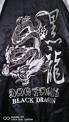 VINTAGE SUKAJAN DOGTOWN EMBROIDERY SKATEBOARD JAPAN SOUVENIR JACKET US XL