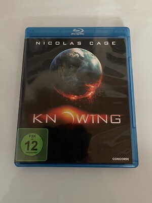 KNOWING mit Nicolas Cage Original deutsche Blu Ray
