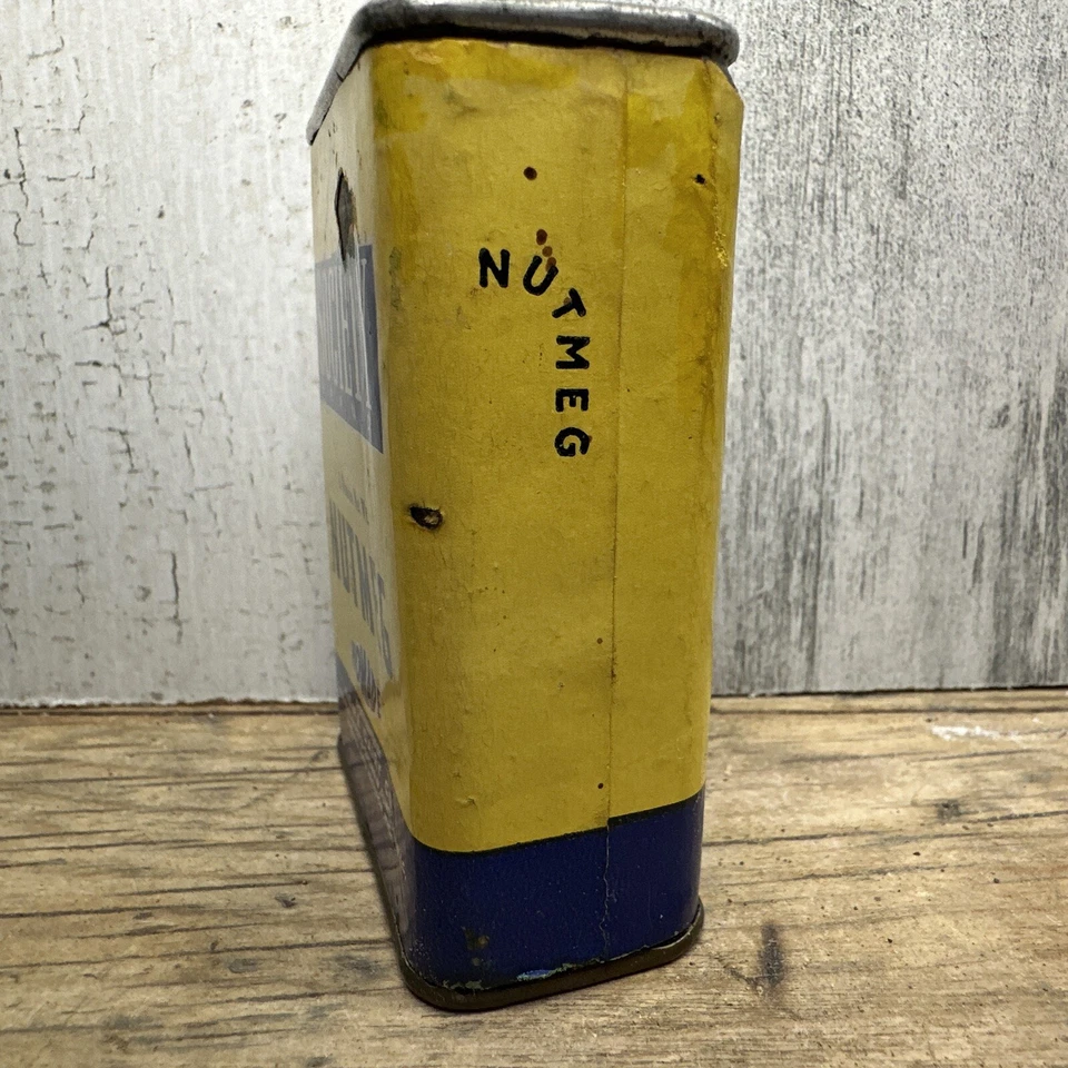 Vintage Society Spice Tin - Nutmeg - Home Dairy Co Lansing Jackson Michigan - Image 3 of 4