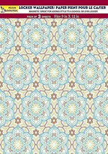 Magnetic Locker Wallpaper Made in USA - Pack of 3 Sheets - vb048 