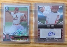 ST. LOUIS CARDINALS LOT! Jordan Hicks MOJO AUTO + Pujols Edmonds, Ozzie, McGwire