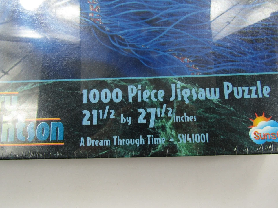 Rompecabezas de 1000 piezas Sherry Vinston 1994 de colección Un sueño a través del tiempo sellado nuevo Foto 2 de 4