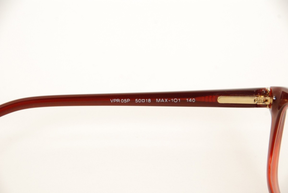 Authentic Prada VPR 05P MAX-1O1 50mm Red Gradient Cat Eye  display picture 1