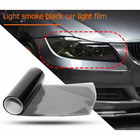 30 x 100cm Medium Light Headlight Tint Film Fog Tail Lights Tinting Car Wrap