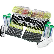 YONEX YY-GR202 School Badminton Set 20 Racket/2 Nets/1 Bag/36 Shuttlecocks 