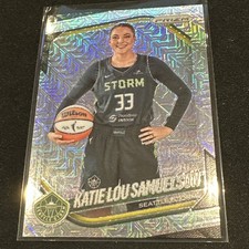 2025 Panini WNBA Prizm Katie Lou Samuelson #82 Mojo /25