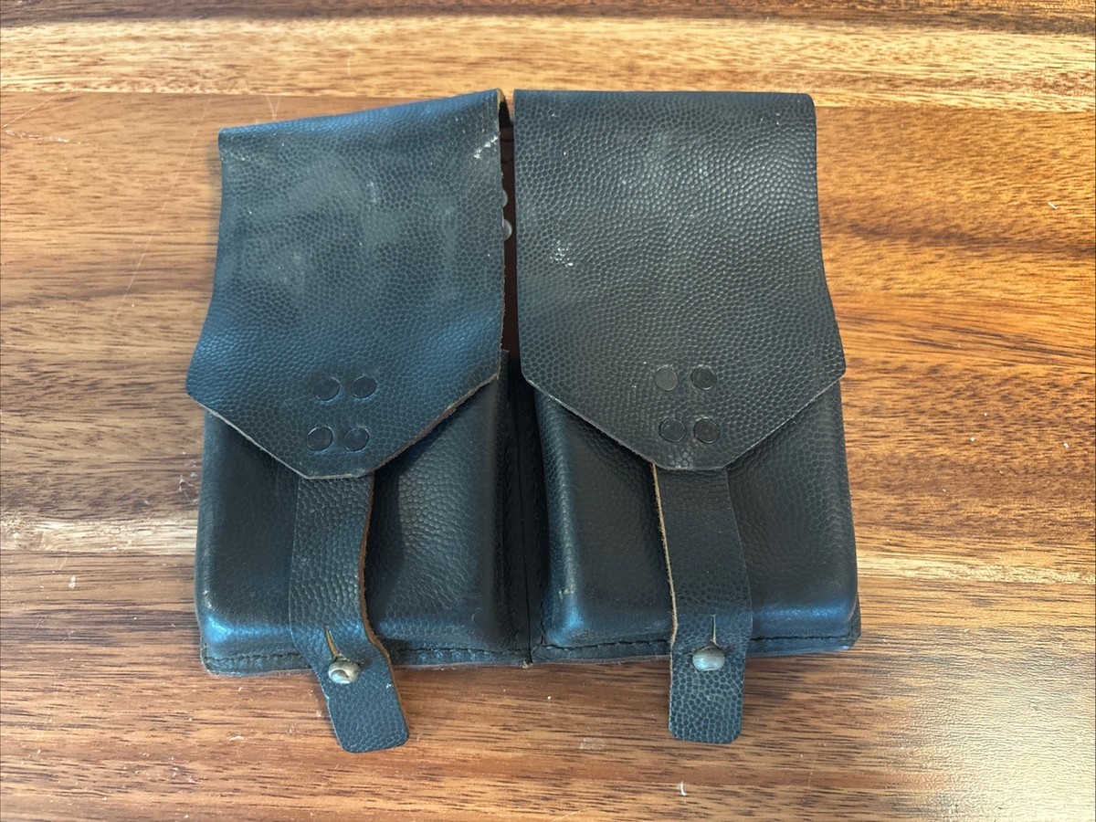 Vintage FN-FAL FAL .308 7.62x51 Austrian Leather Magazine Pouch