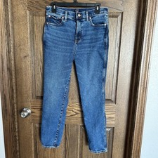 J.Crew Jeans Womens 29 Blue Pants High Rise Classic Vintage Medium Wash Denim