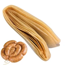 Hog Casing Edible Drying Sausage Casing 8m/26ft Double Layer Dry Sausage Casing