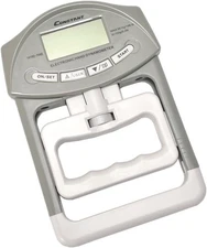 Constant 200 Lbs 90 Kgs Digital Hand Dynamometer Grip Strength Grey 