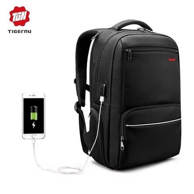 Tigernu New Men Anti-theft business Laptop Backpack USB Charge women school bag