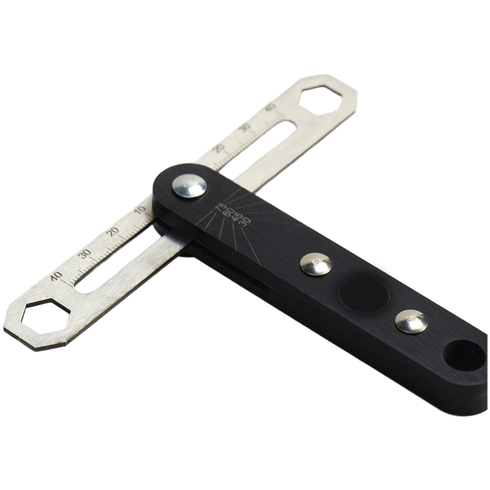 80mm T Shape Layout Ruler for Carpentry with Reliable Locking Mechanism ...