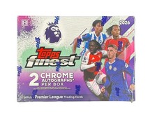 2025/26 Topps Finest English Premier League Soccer Hobby Box