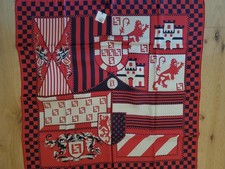 Authentic Unused Vintage FENDI Scarf 100 Silk - Rare 