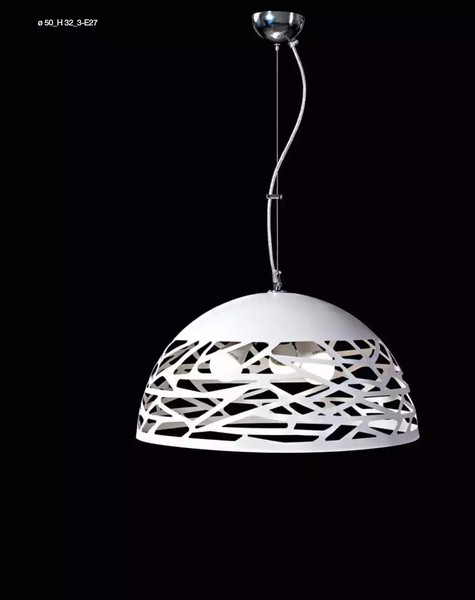 DeckenlüSter Moderner Kronleuchter Deckenleuchte WeißEr Kronleuchter Lampe-image