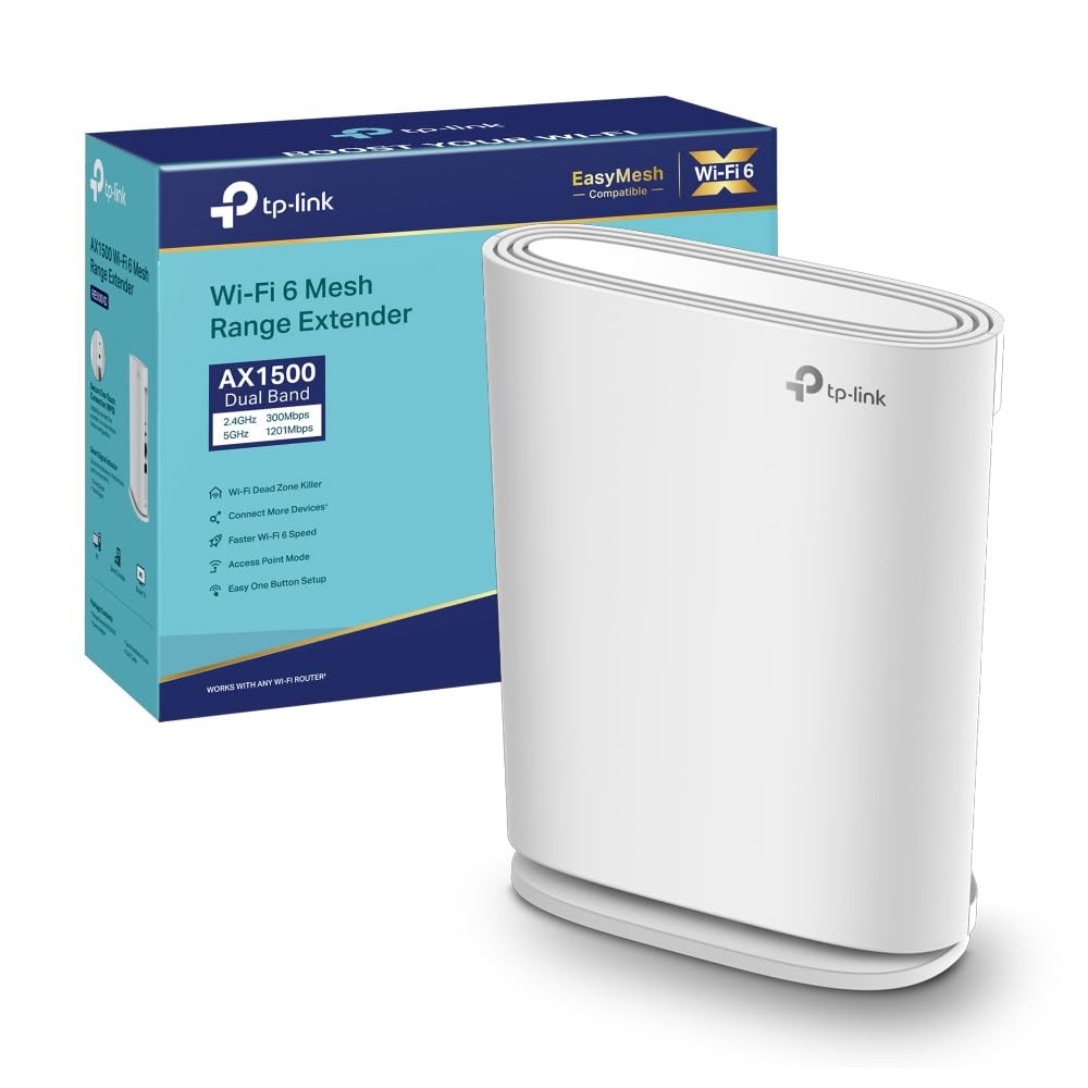TP-Link RE500XD AX1500 Ripetitore WiFi 6: Addio Zone Morte in Casa