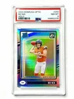 2024 Donruss Optic Bo Nix Holo Rated Rookie Broncos RC PSA 8