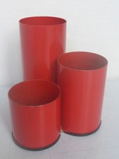 Ancien Récipient Gobelet pour Marqueurs Porte Stylos Utensilo Bureau L'Argent