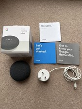 Google GA00216-UK Home Mini Smart Assistant - Charcoal