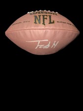 TED HURST TAMPA BAY BUCCANEERS Signed Football NFL Draft WIDE RECEIVER JSA 2