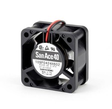 Sanyo 109P0424H602 DC24V 0.07A 40 20MM 2-Wire Inverter Cooling Fan