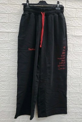 New TUI The Urban Indian Friend Leg Graphics Sweatpants Black Size Medium