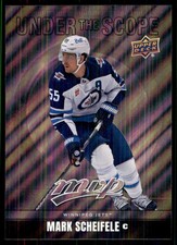 2024-25 Upper Deck MVP Under the Scope Gold Mark Scheifele Winnipeg Jets #US-14
