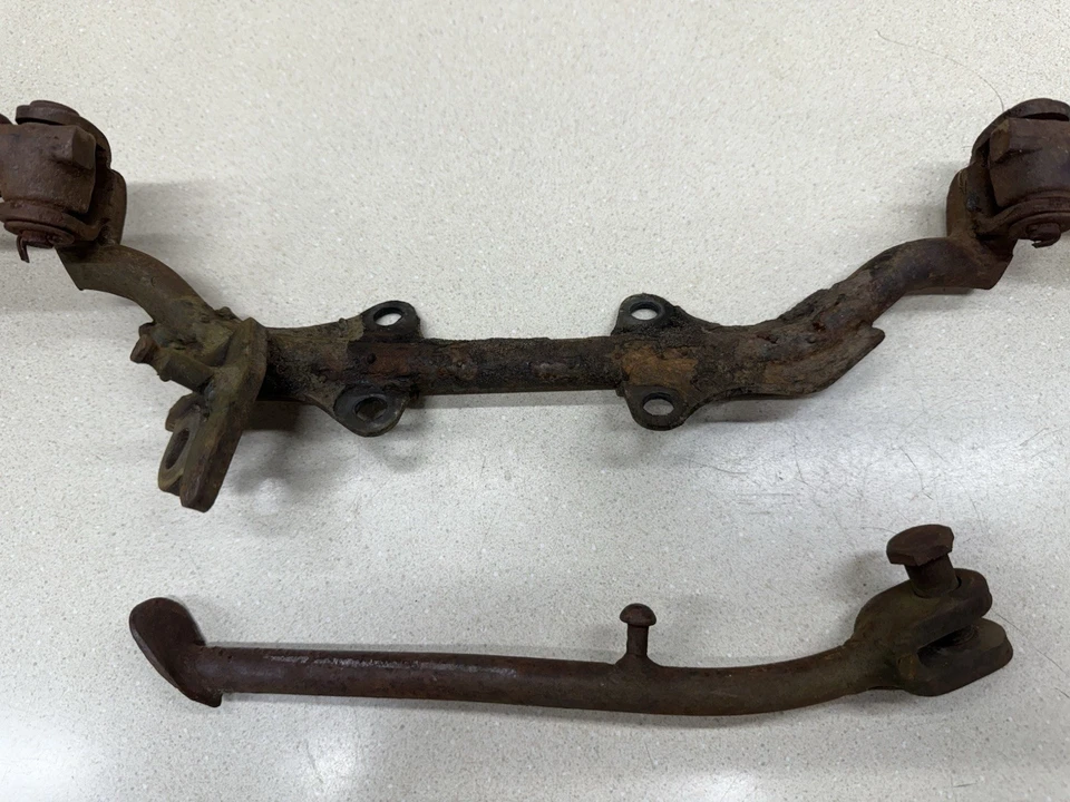 Conjunto de clavija de pie Honda CT70 69-71 Foto 3 de 4