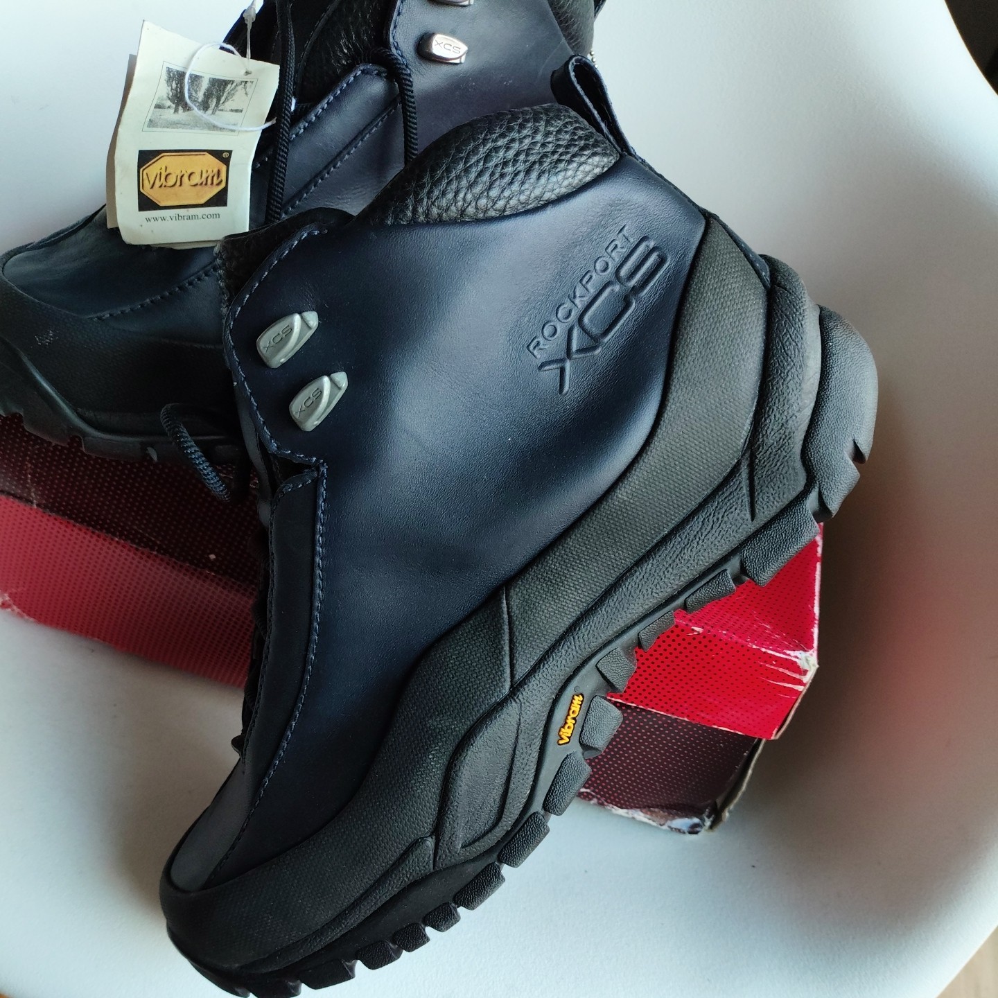 Rockport Xcs Mens Boots  Size 9 Hydro Shield Hiking Boots vibram waterproof image 6