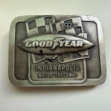 Goodyear 1977 Indianapolis Motor Speedway Belt Buckle