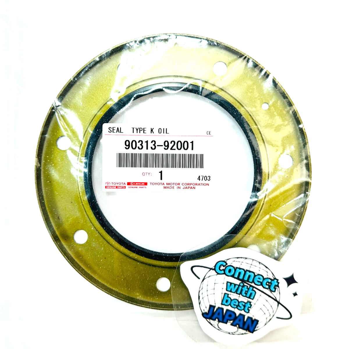 TOYOTA Genuine Type K Oil Seal for Front Axle Hub RH 4RUNNER