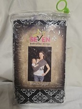 Seven Everyday Sling Black Magic Newborn To Toddler 8lbs-35lbs 18-06-12