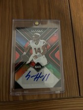 SAM HOWELL 1/1 Rookie Auto Wild Card Mania Mosaic Rainbow Shimmer