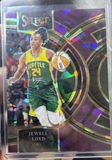 2024 Panini Select WNBA - Premier Level Jewell Loyd #142 Purple Ice Prizm /149