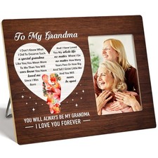 Grandma Picture Frame,Gifts for Grandmother from Grandkids,Christmas Birthday...