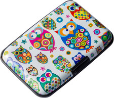 Mini RFID Aluminum Wallet Credit Cards Holder Business Card Case Metal ID Case f