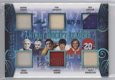 2019 Leaf ITG Used Green Spectrum 4/4 Bernie Parent Rogie Vachon Guy Lafleur 8tn